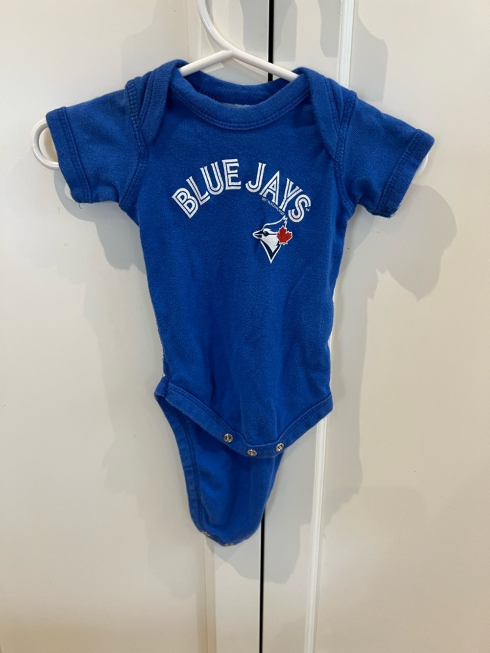 Blue Jays Infant Short-Sleeve Bodysuit - Royal Blue newborn